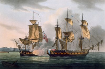 Verovering van La Reunion, 21 oktober 1793, uit 